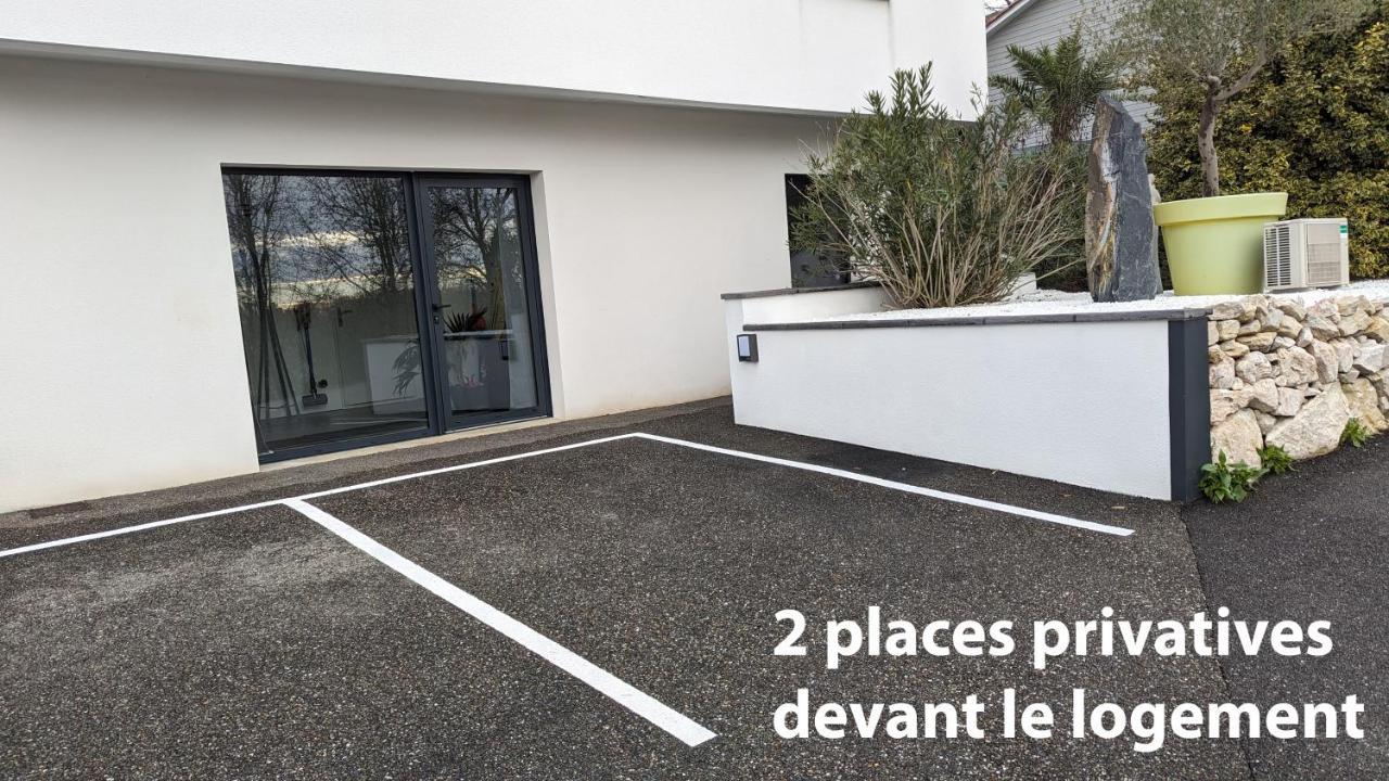 Loft Zen Spa Balneo Parking Gratuit Sauna Hammam Billard Agén Exterior foto