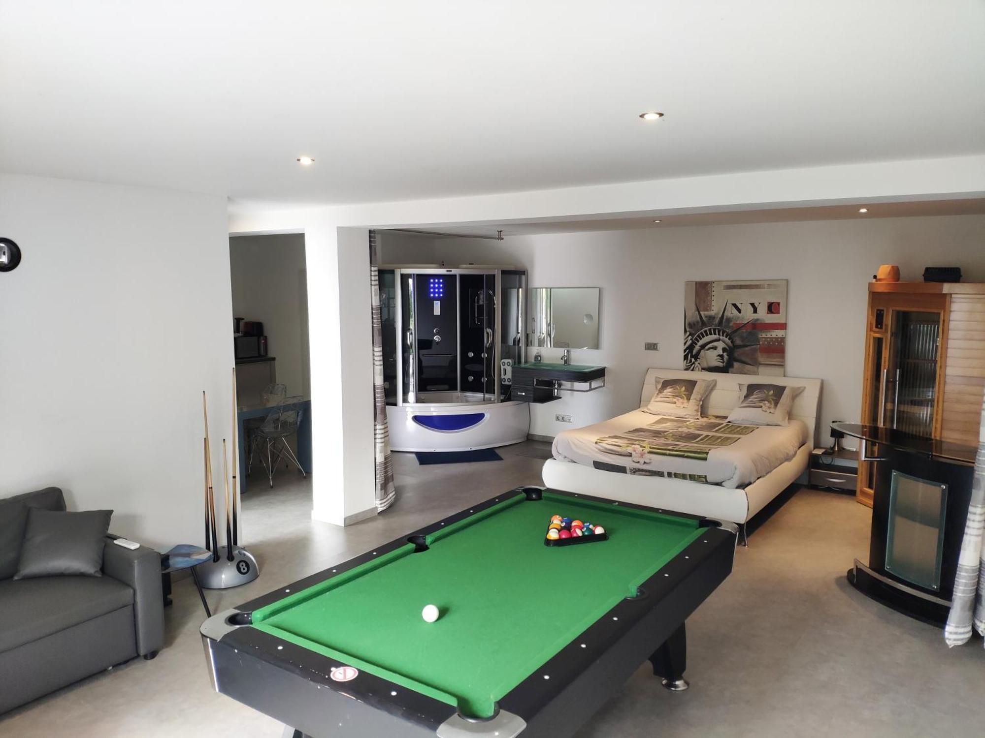 Loft Zen Spa Balneo Parking Gratuit Sauna Hammam Billard Agén Exterior foto